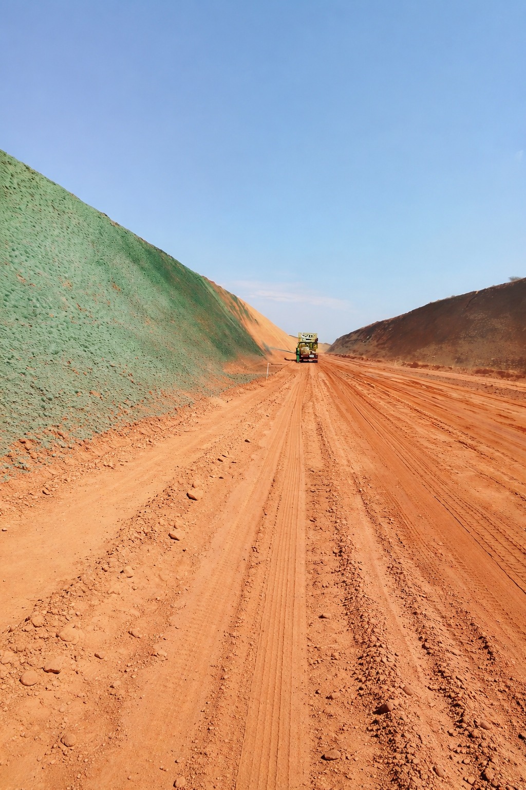 Obra executada pela equipe